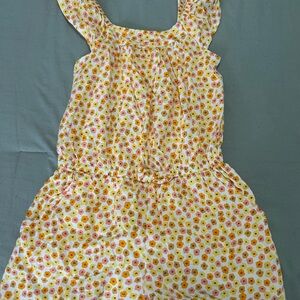 Cat & Jack Floral Kids Dress in Yellow and Pink